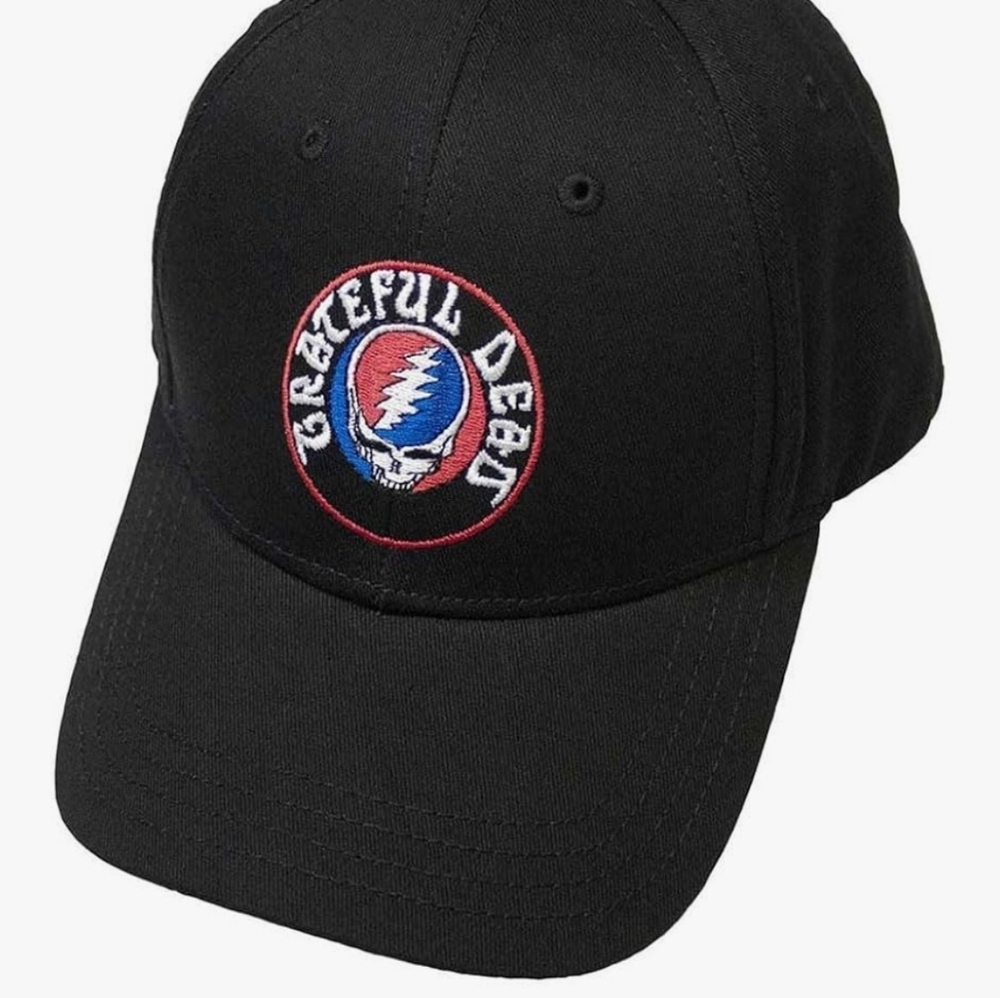 Grateful Dead Steal Your Face Logo Baseball Hat Cap